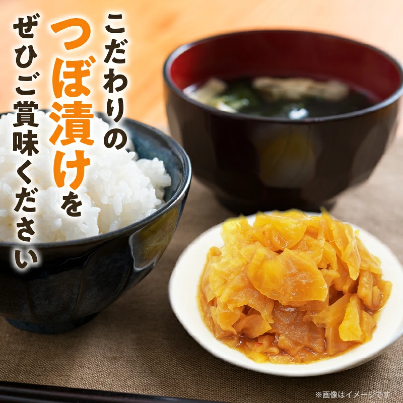 ＼ポスト投函／つぼ漬け 計1袋 (200g) 漬物 おかず 野菜 加工品 国産_T025-0257