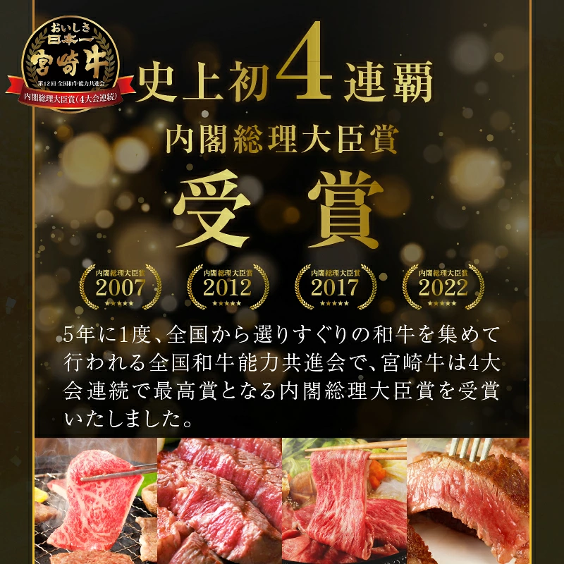 ≪選べる発送回数≫お楽しみ定期便『宮崎牛よくばりセット』 肉 牛肉 国産_T030-1368-SKU