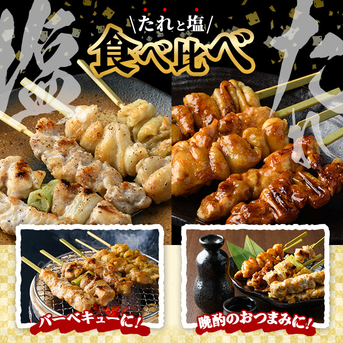 ＜生冷凍＞ 九州産焼き鳥セット 5種盛合わせ 約1.5kg 計50本！(5本×10袋) 焼鳥 焼き鳥 国産 セット 九州産 冷凍 串 小分け セット （もも ねぎま串 かわ ぼんじり ひな （肩肉）を各10本）BBQ バーベキュー