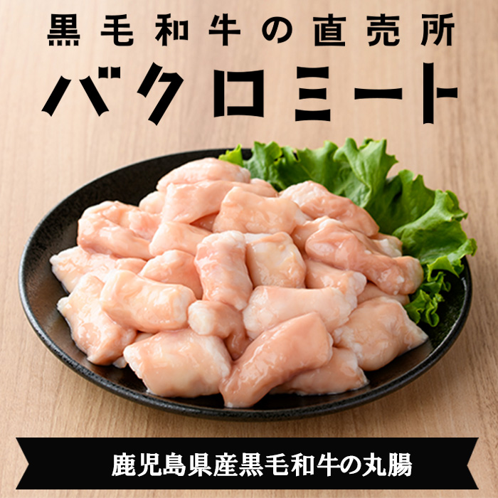 鹿児島県産 黒毛和牛 ホルモン 丸腸 700g 冷凍 国産 鹿児島県産 黒毛和牛 もつ鍋 焼肉 にも オススメ!
