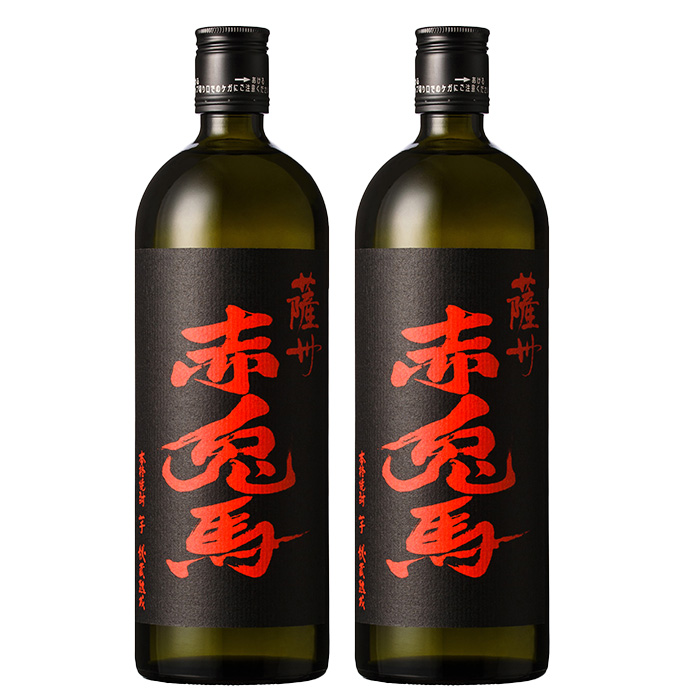 ＜本数・容量選べる！＞芋焼酎 「赤兎馬」 720ml 1800ml 四合瓶 一升瓶 25度 鹿児島 本格芋焼酎 人気 水割り ロック 薩州 赤兎馬 焼酎 薩州 赤兎馬 白麹 濵田酒造