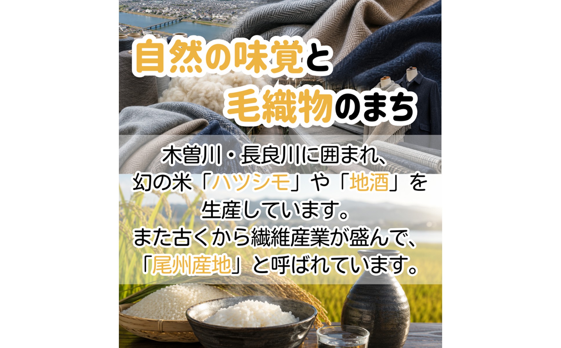 自治体の魅力イメージ