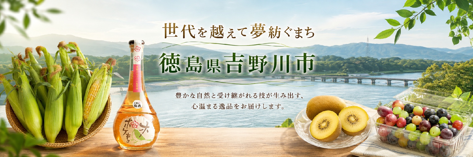 徳島県吉野川市メインバナー